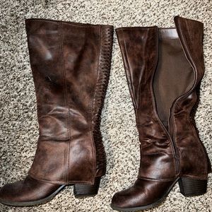 Fergalicious wide calf Brown Boots